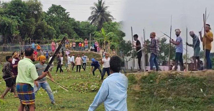 ব্রাহ্মণবাড়িয়ায় জমি নিয়ে দুই ভাইয়ের বিরোধে সংঘর্ষ, আহত অর্ধশত